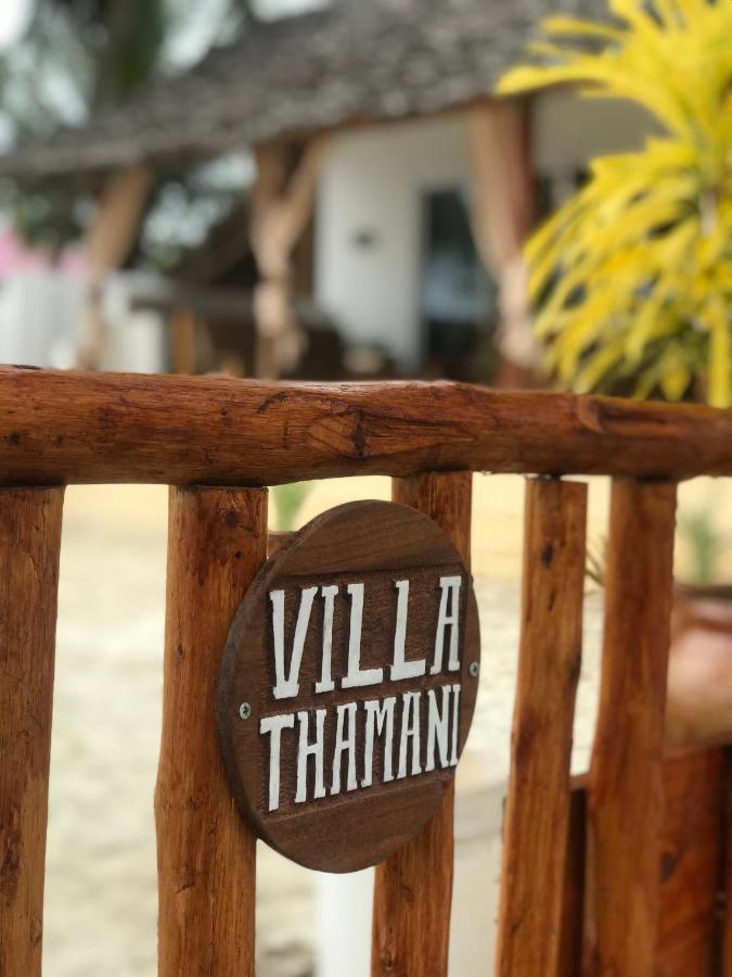 Villa Thamani Zanzibar Pwani Mchangani Exterior foto